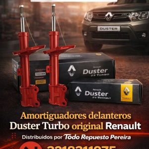 Amortiguadores delanteros Duster Turbo original Renault